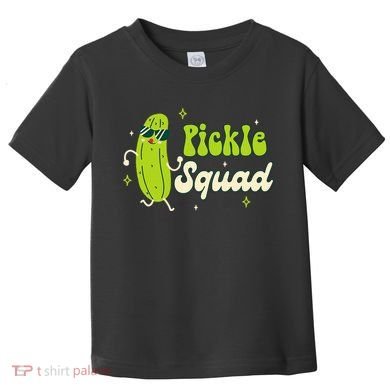 Bridesmaid Bride Babe Pickle Lover Bachelorette Pickle Squad Toddler T-Shirt