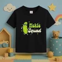 Bridesmaid Bride Babe Pickle Lover Bachelorette Pickle Squad Toddler T-Shirt thumb 3