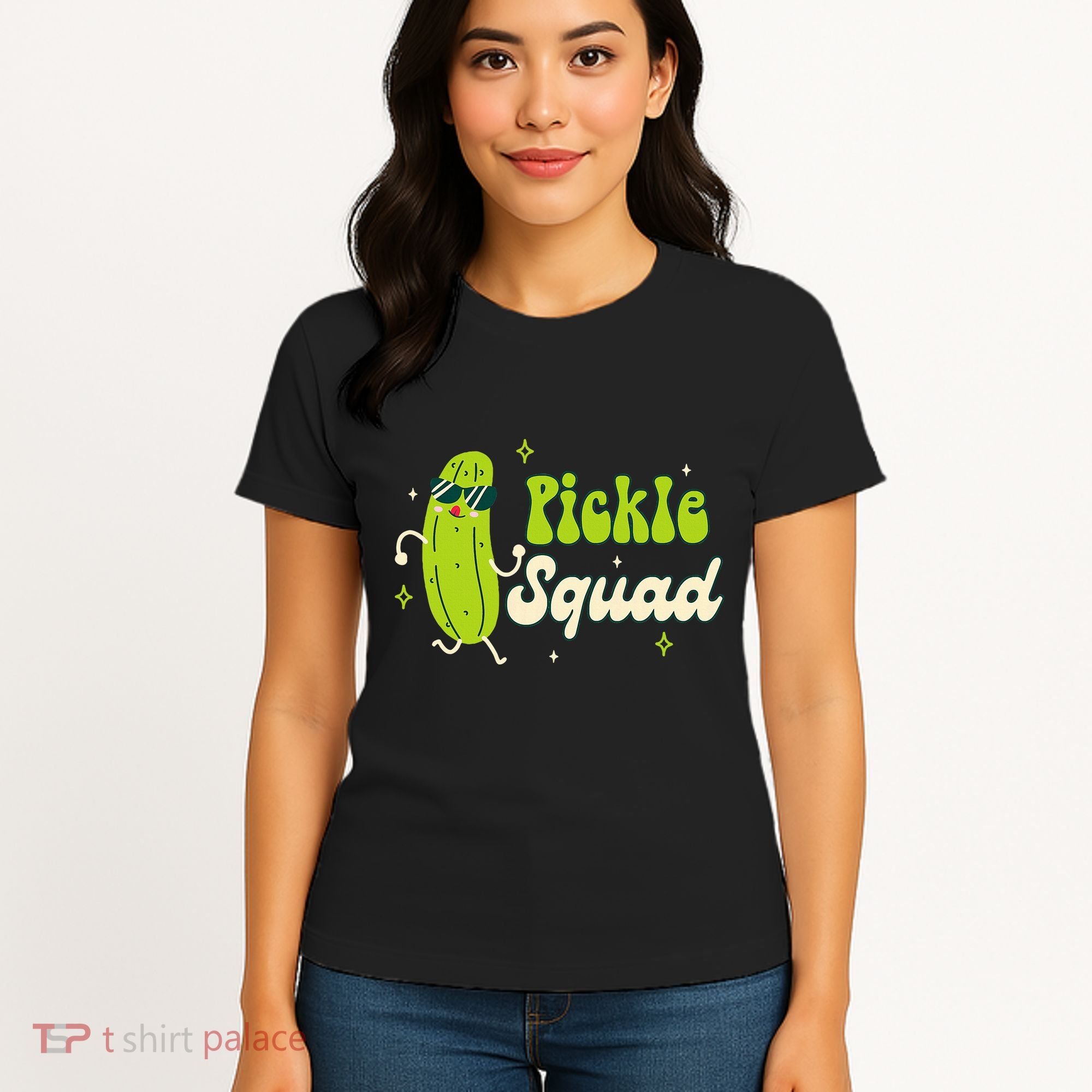 Bridesmaid Bride Babe Pickle Lover Bachelorette Pickle Squad Women's T-Shirt
