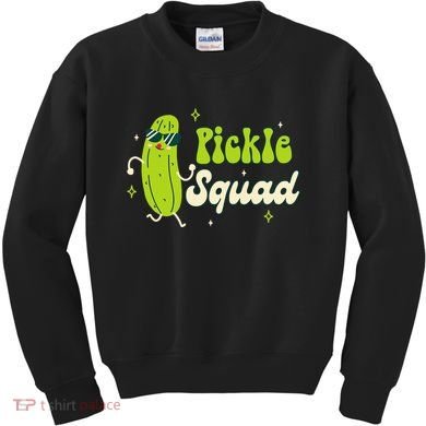 Bridesmaid Bride Babe Pickle Lover Bachelorette Pickle Squad Kids Sweatshirt