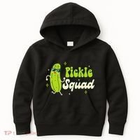 Bridesmaid Bride Babe Pickle Lover Bachelorette Pickle Squad Kids Hoodie thumb 0