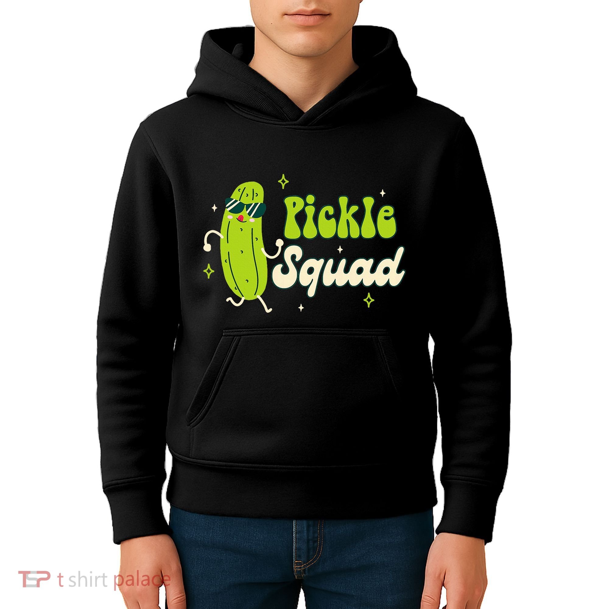 Bridesmaid Bride Babe Pickle Lover Bachelorette Pickle Squad Kids Hoodie