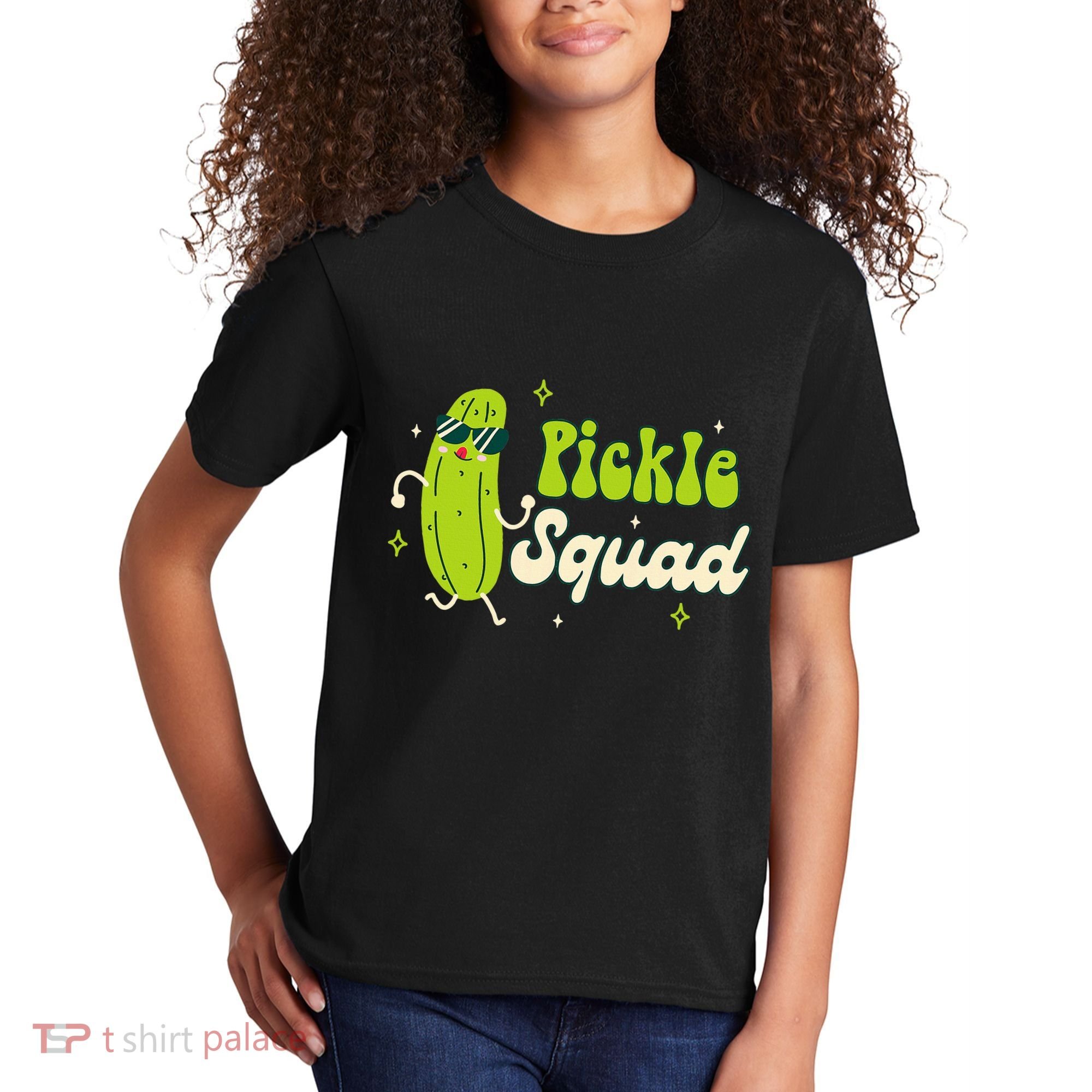 Bridesmaid Bride Babe Pickle Lover Bachelorette Pickle Squad Kids T-Shirt