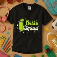 Bridesmaid Bride Babe Pickle Lover Bachelorette Pickle Squad Kids T-Shirt thumb 3
