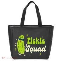Bridesmaid Bride Babe Pickle Lover Bachelorette Pickle Squad Tote Bag thumb 0