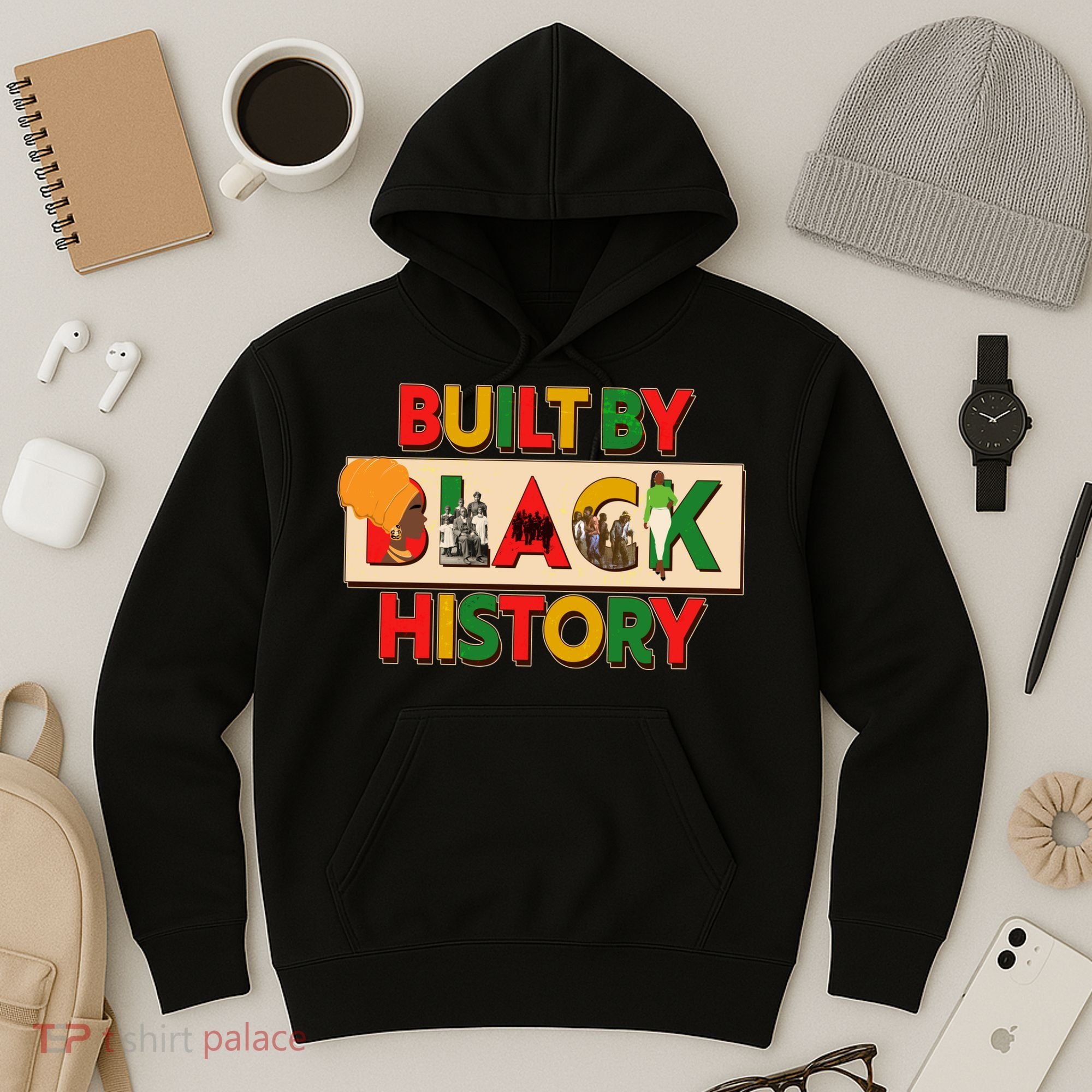 Built By Black History African American Culture Hoodie