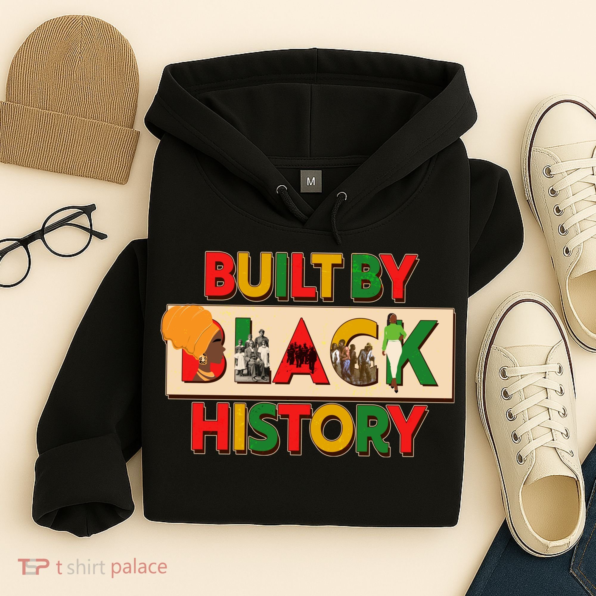 Built By Black History African American Culture Hoodie