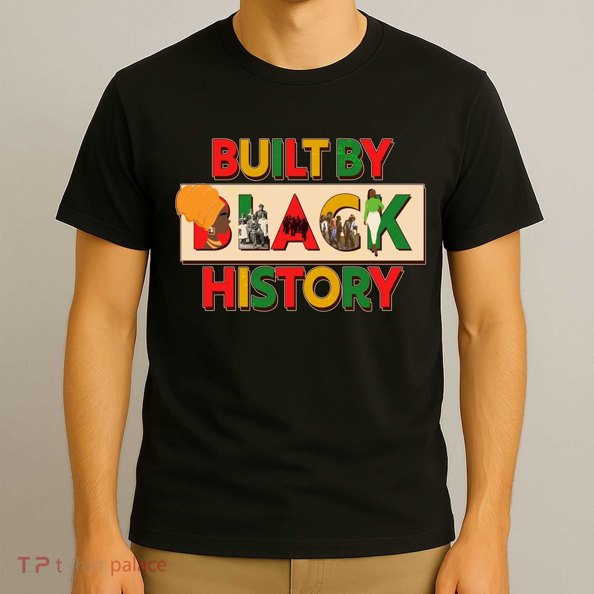 Built By Black History African American Culture T-Shirt
