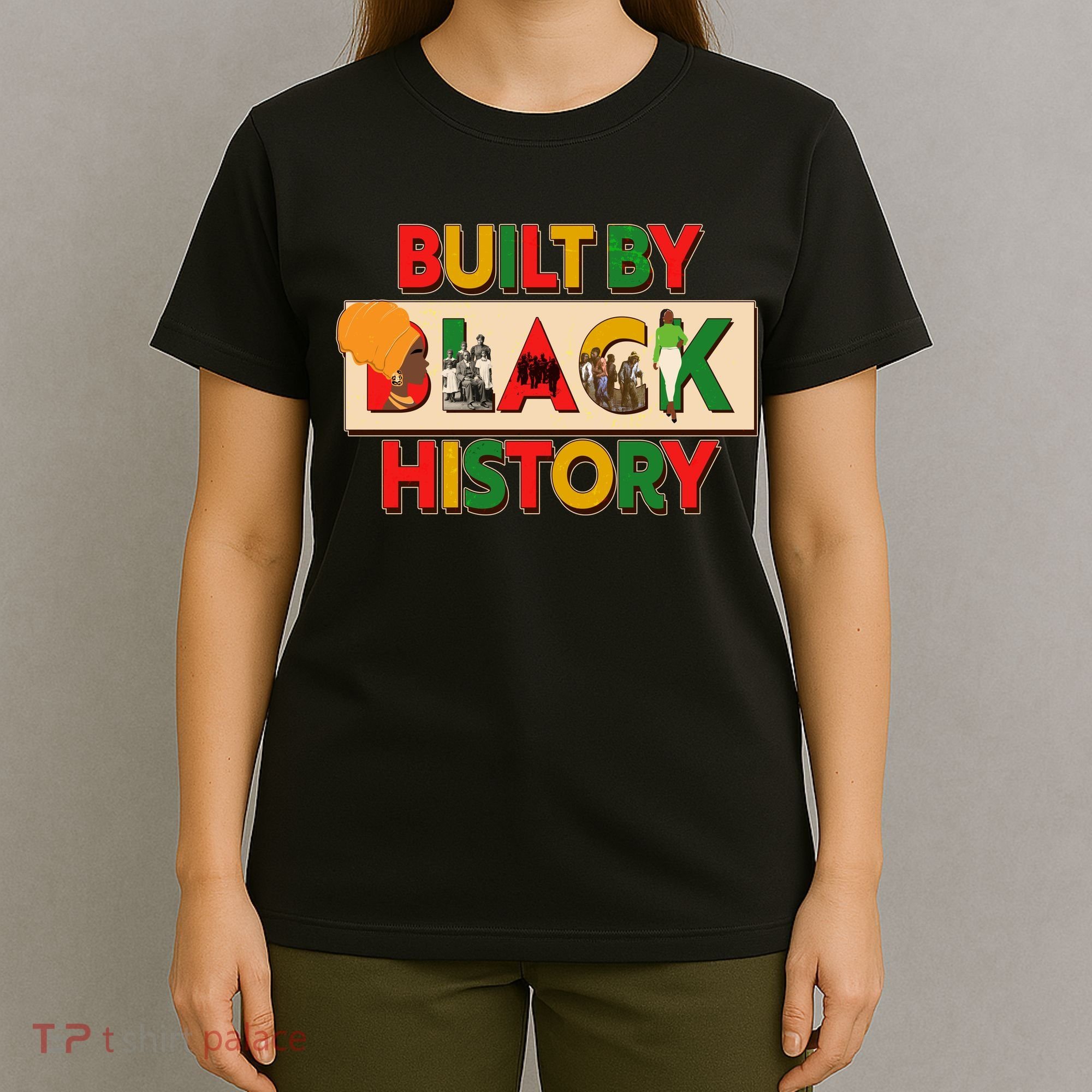 Built By Black History African American Culture T-Shirt