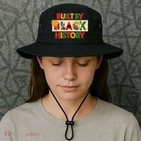 Built By Black History African American Culture Bucket Hat thumb 3