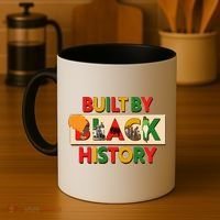 Built By Black History African American Culture Coffee Mug thumb 4