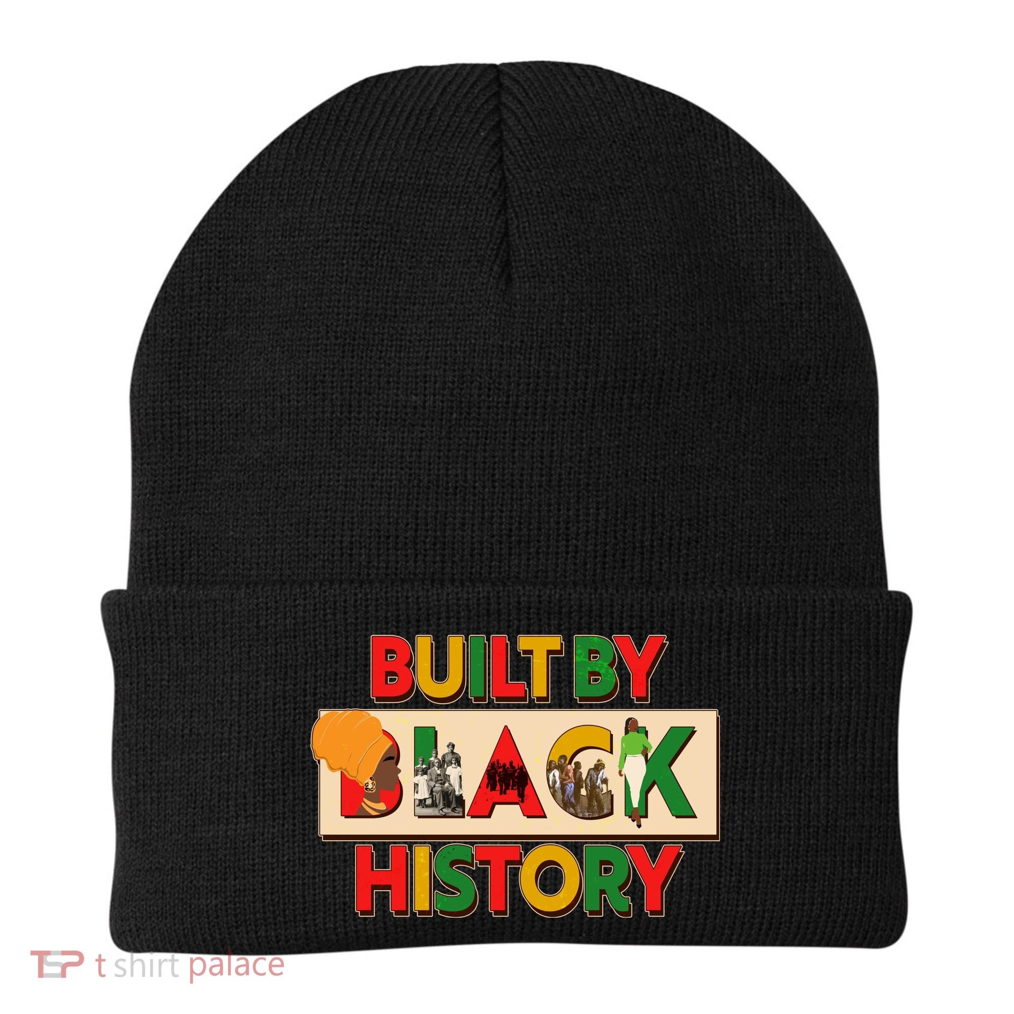 Built By Black History African American Culture Beanie