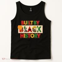 Built By Black History African American Culture Tank Top thumb 2