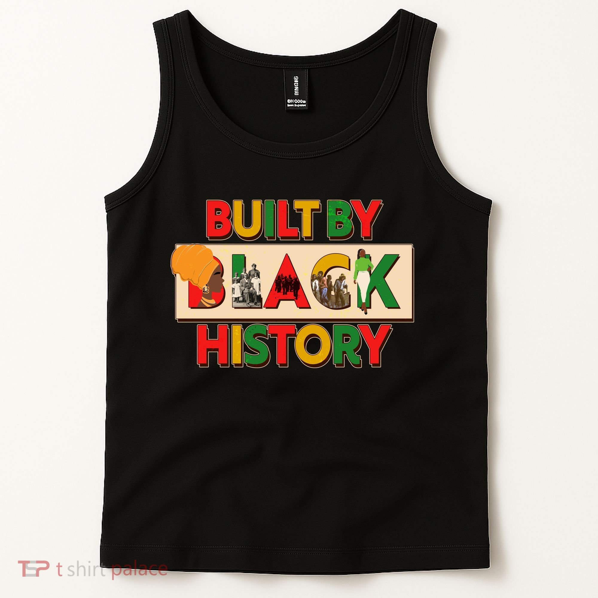 Built By Black History African American Culture Tank Top