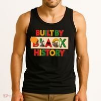 Built By Black History African American Culture Tank Top thumb 3