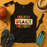 Built By Black History African American Culture Tank Top thumb 4