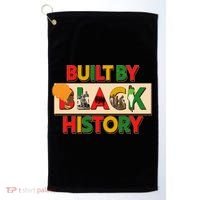 Built By Black History African American Culture Golf Towel thumb 0