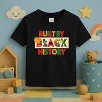 Built By Black History African American Culture Toddler T-Shirt thumb 3
