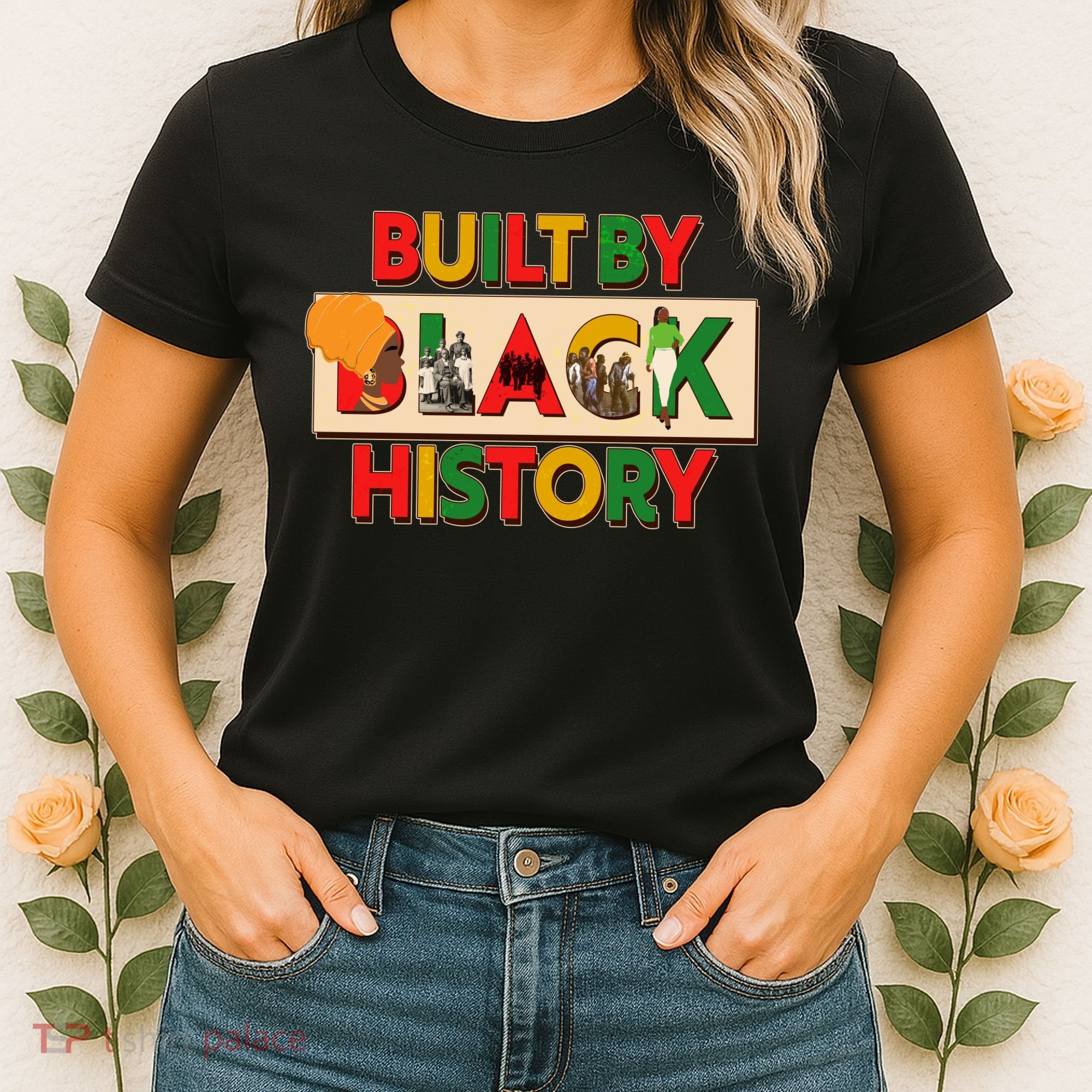 Built By Black History African American Culture Women's T-Shirt