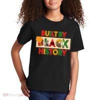 Built By Black History African American Culture Kids T-Shirt thumb 2