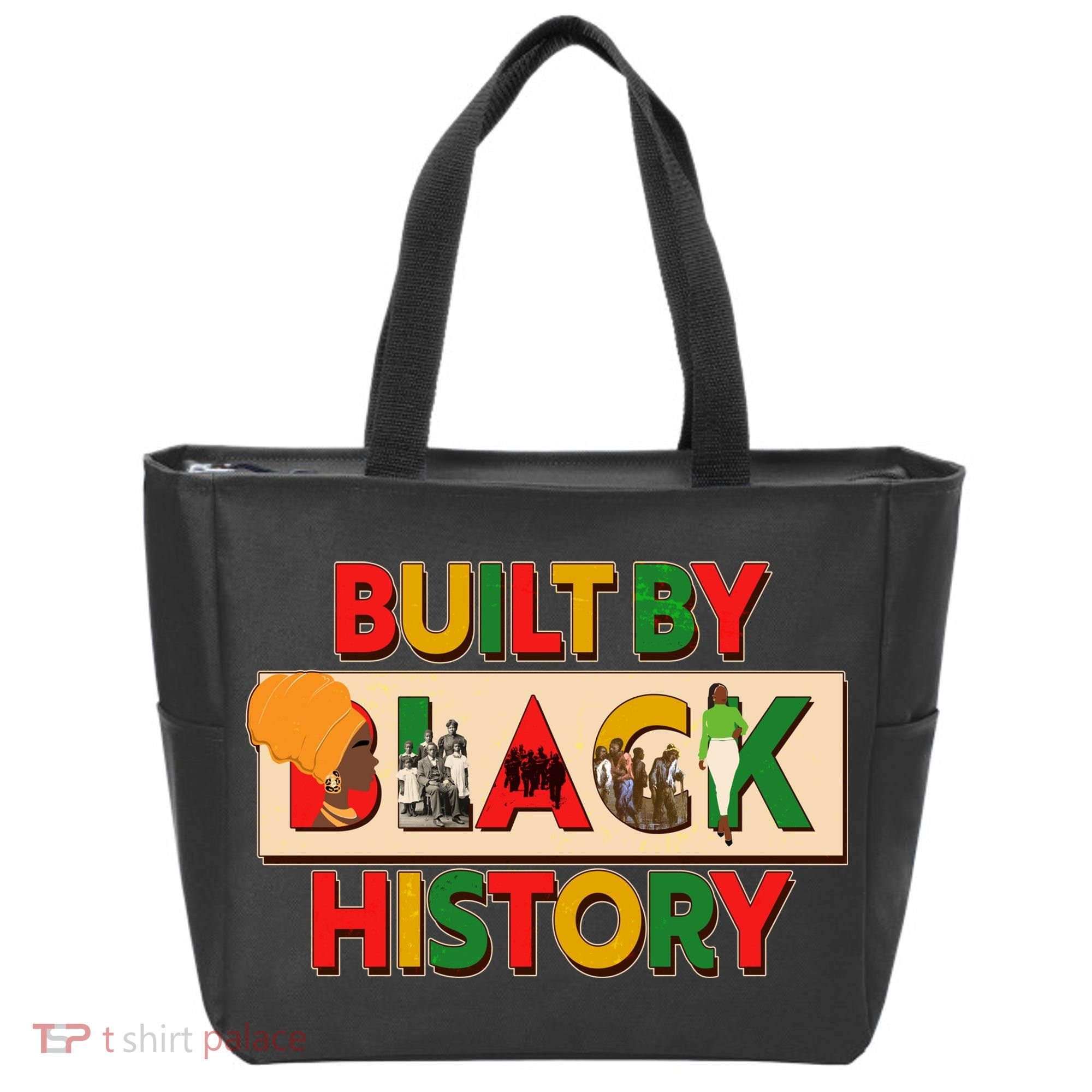 Built By Black History African American Culture Tote Bag