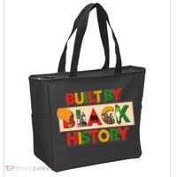 Built By Black History African American Culture Tote Bag thumb 2