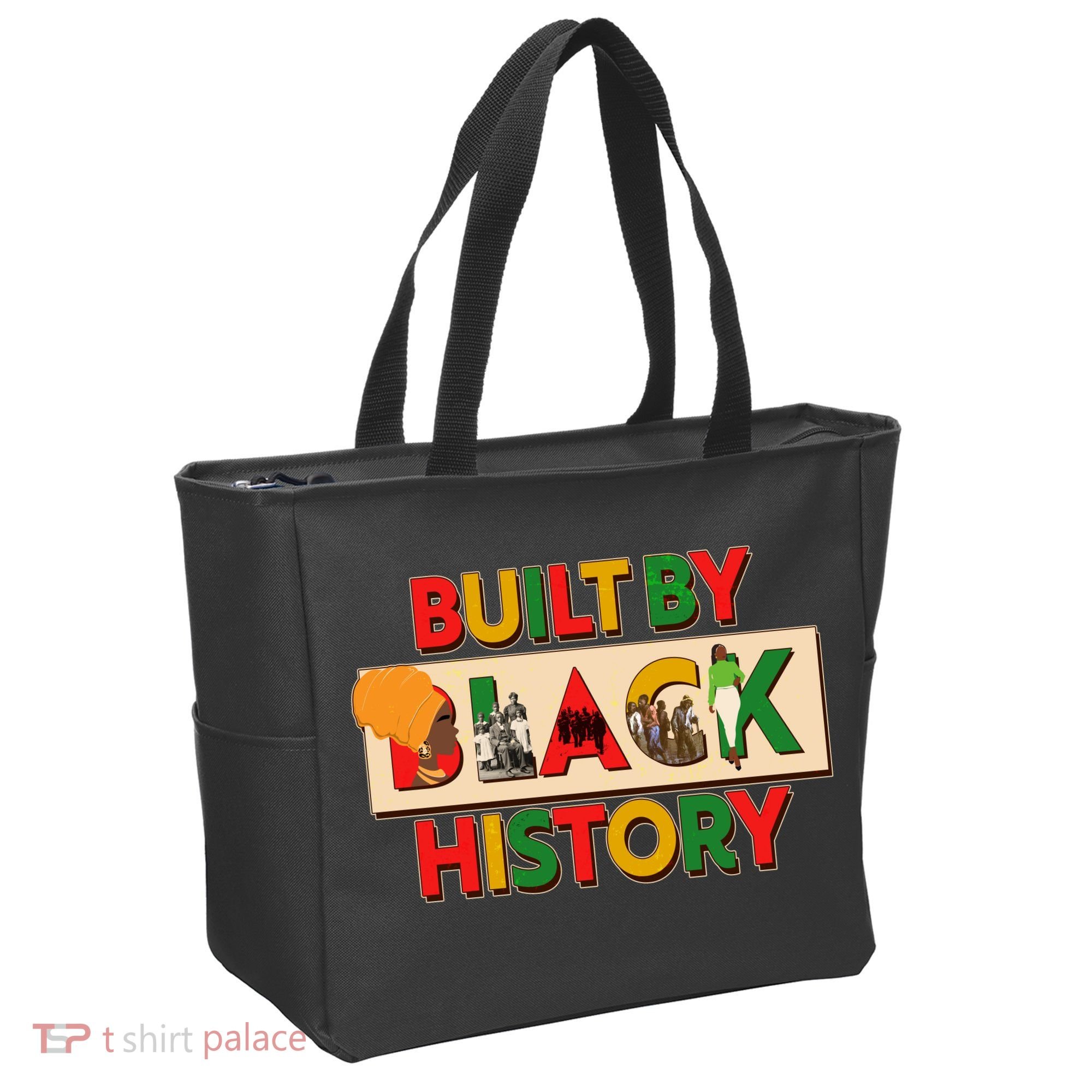 Built By Black History African American Culture Tote Bag