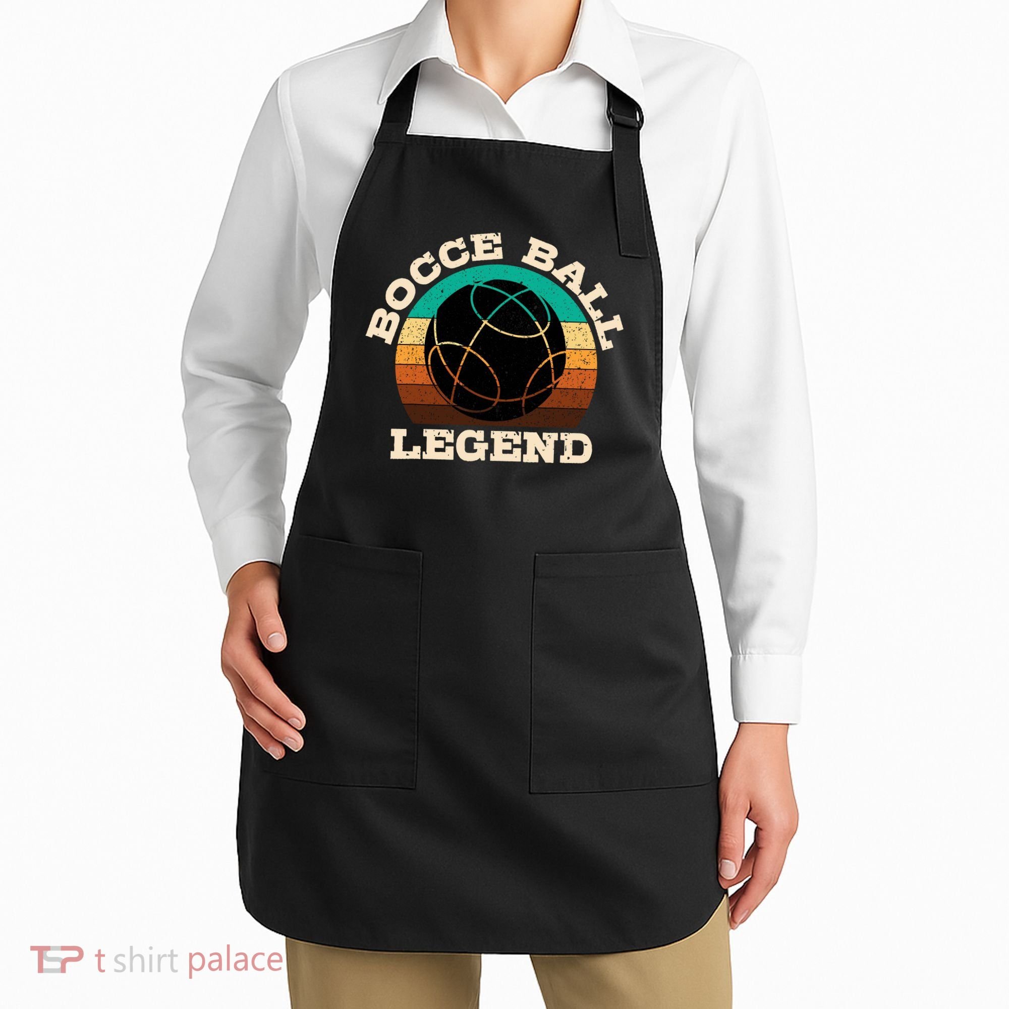 Bocce Ball Boccie Lover Apron