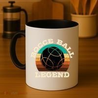 Bocce Ball Boccie Lover Coffee Mug thumb 4