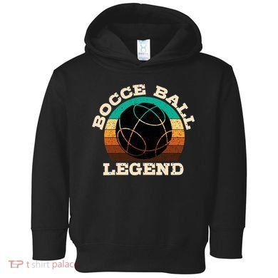 Bocce Ball Boccie Lover Toddler Hoodie