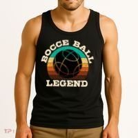 Bocce Ball Boccie Lover Tank Top thumb 3