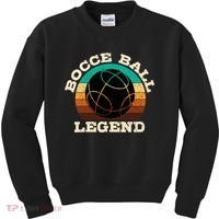Bocce Ball Boccie Lover Kids Sweatshirt thumb 0