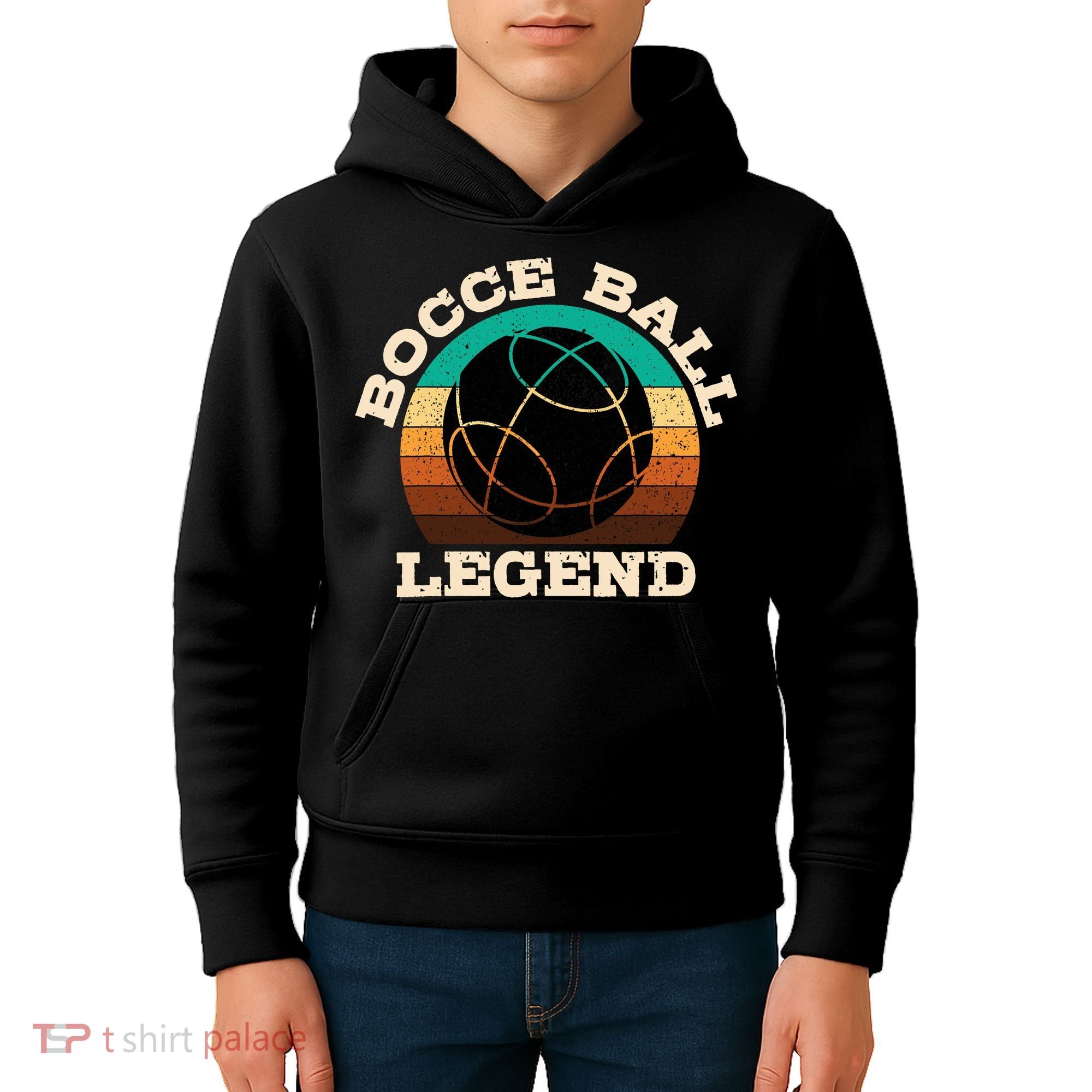 Bocce Ball Boccie Lover Kids Hoodie