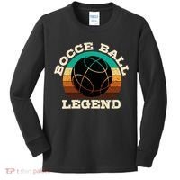 Bocce Ball Boccie Lover Kids Long Sleeve Shirt thumb 0