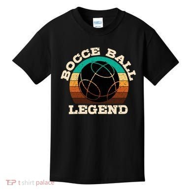 Bocce Ball Boccie Lover Kids T-Shirt