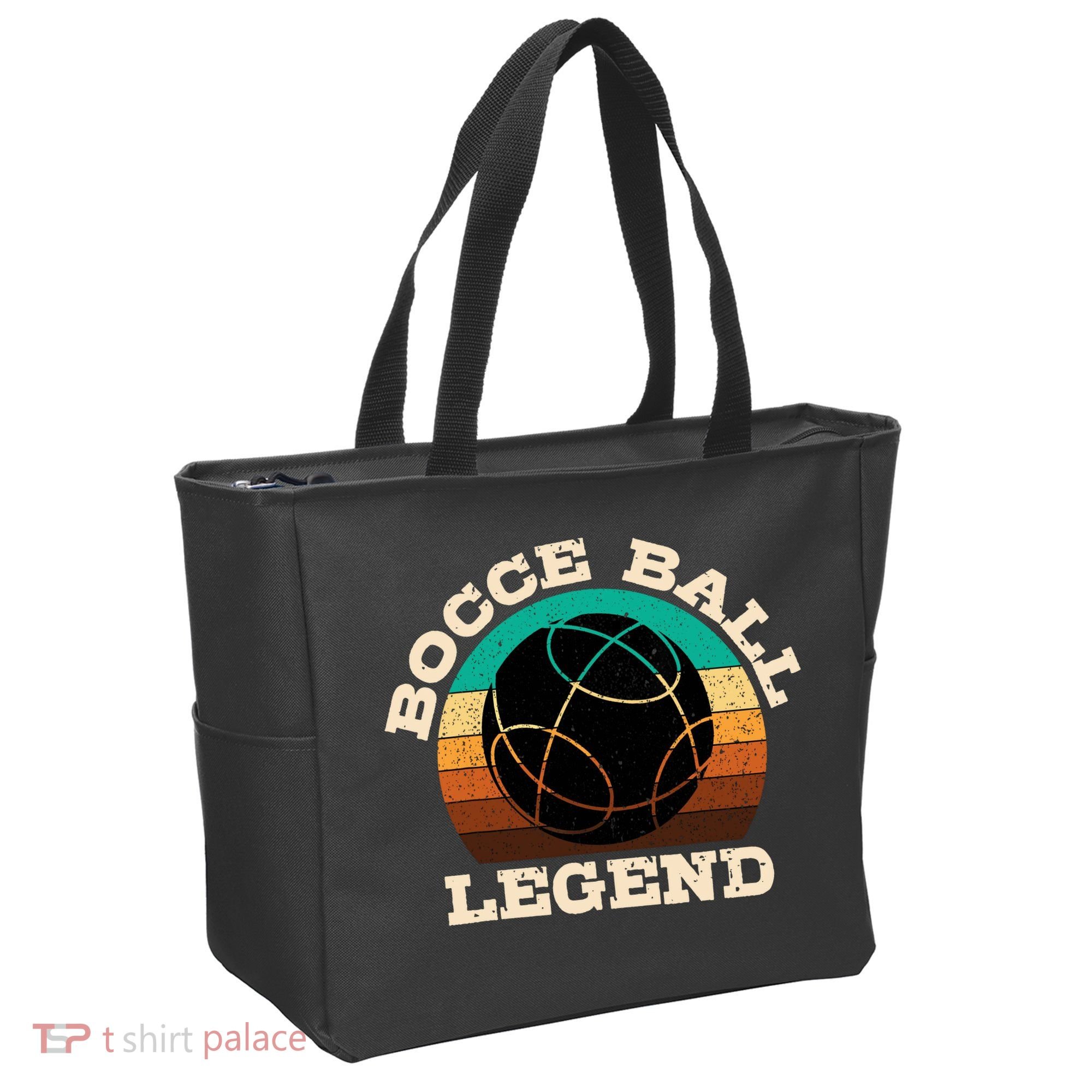 Bocce Ball Boccie Lover Tote Bag