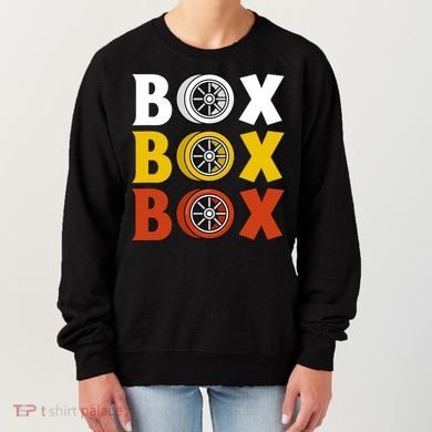 Box Box Box Formula Racing Radio Pit Box Box Box Women's Sweatshirt