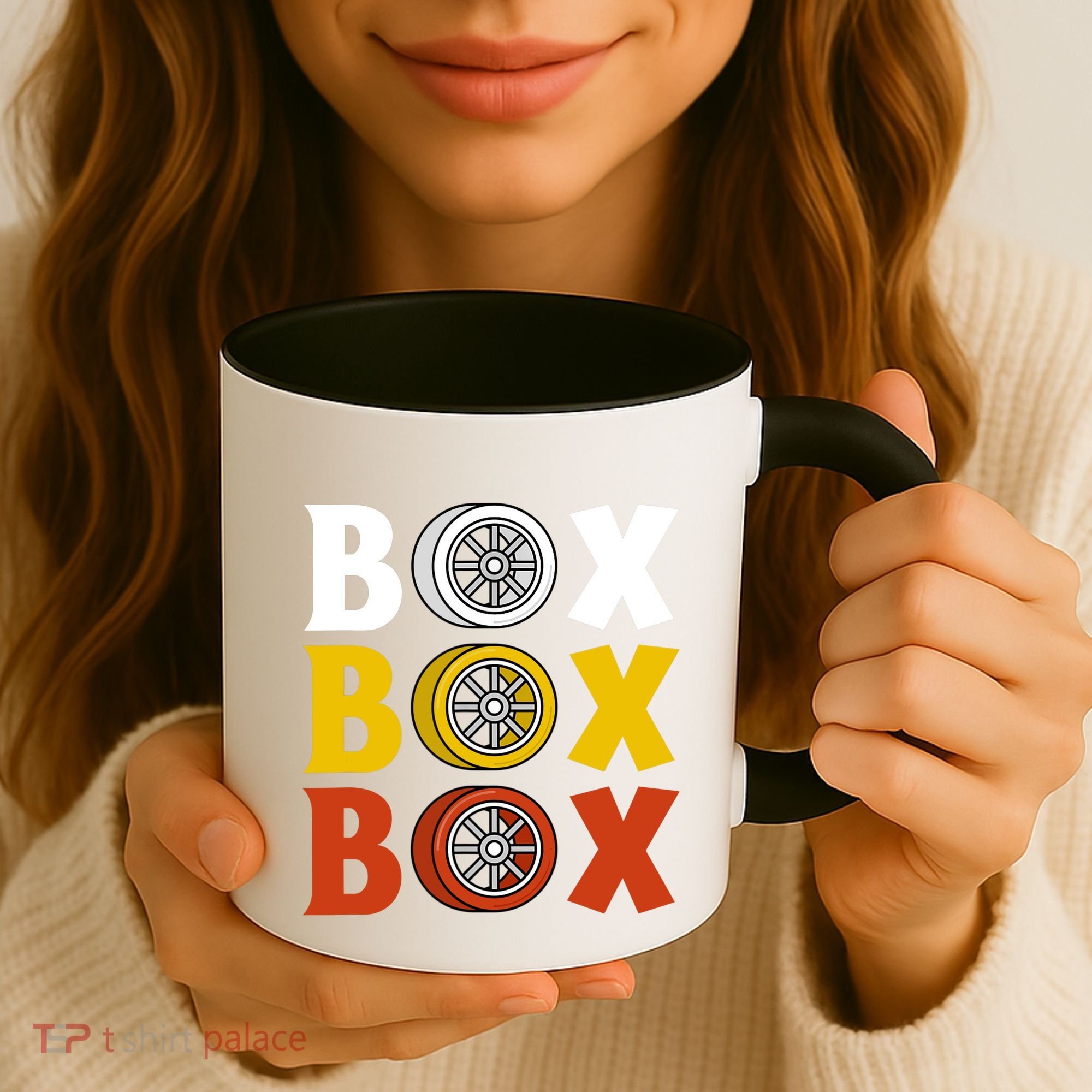 Box Box Box Formula Racing Radio Pit Box Box Box Coffee Mug