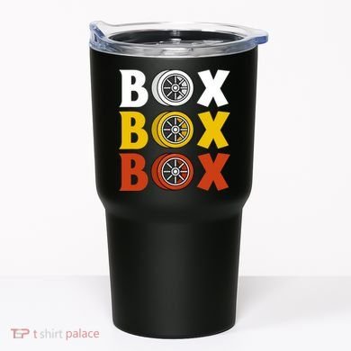 Box Box Box Formula Racing Radio Pit Box Box Box Tumbler
