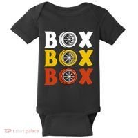 Box Box Box Formula Racing Radio Pit Box Box Box Baby Bodysuit thumb 0