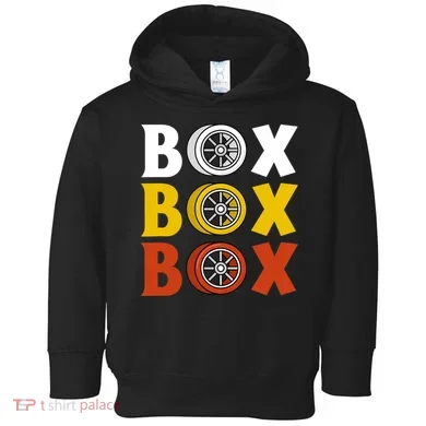 Box Box Box Formula Racing Radio Pit Box Box Box Toddler Hoodie