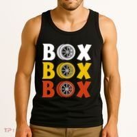 Box Box Box Formula Racing Radio Pit Box Box Box Tank Top thumb 3