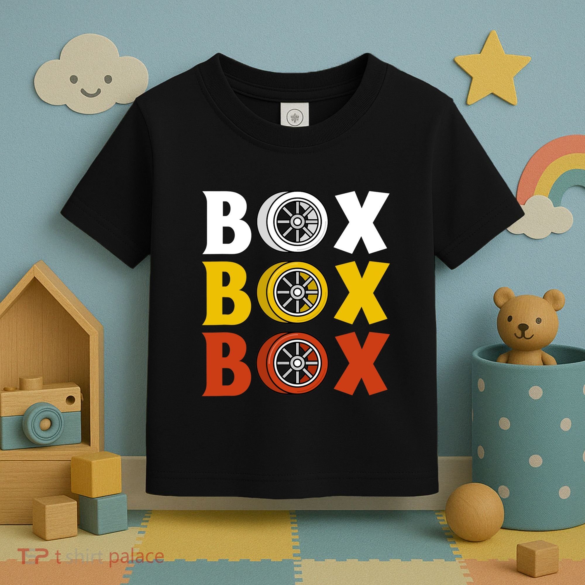 Box Box Box Formula Racing Radio Pit Box Box Box Toddler T-Shirt