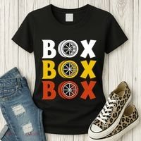 Box Box Box Formula Racing Radio Pit Box Box Box Women's T-Shirt thumb 3