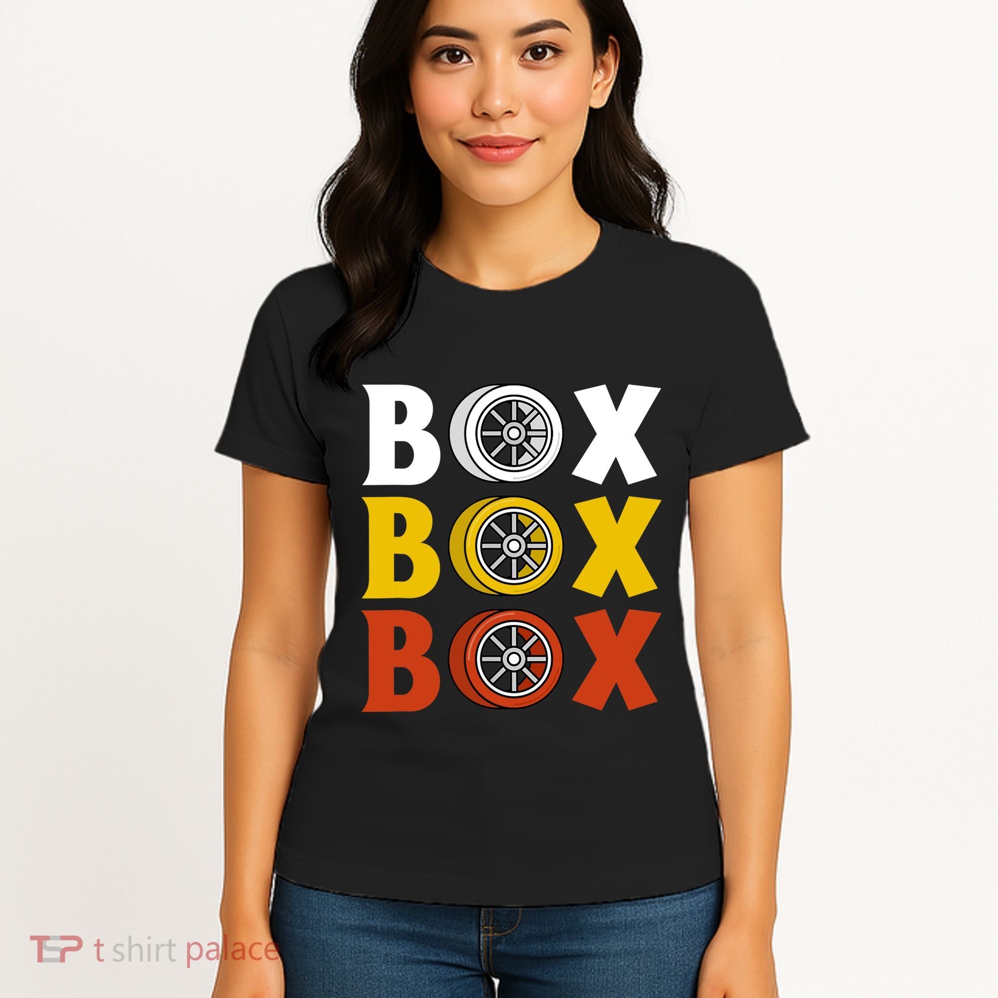 Box Box Box Formula Racing Radio Pit Box Box Box Women's T-Shirt