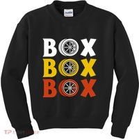 Box Box Box Formula Racing Radio Pit Box Box Box Kids Sweatshirt thumb 0