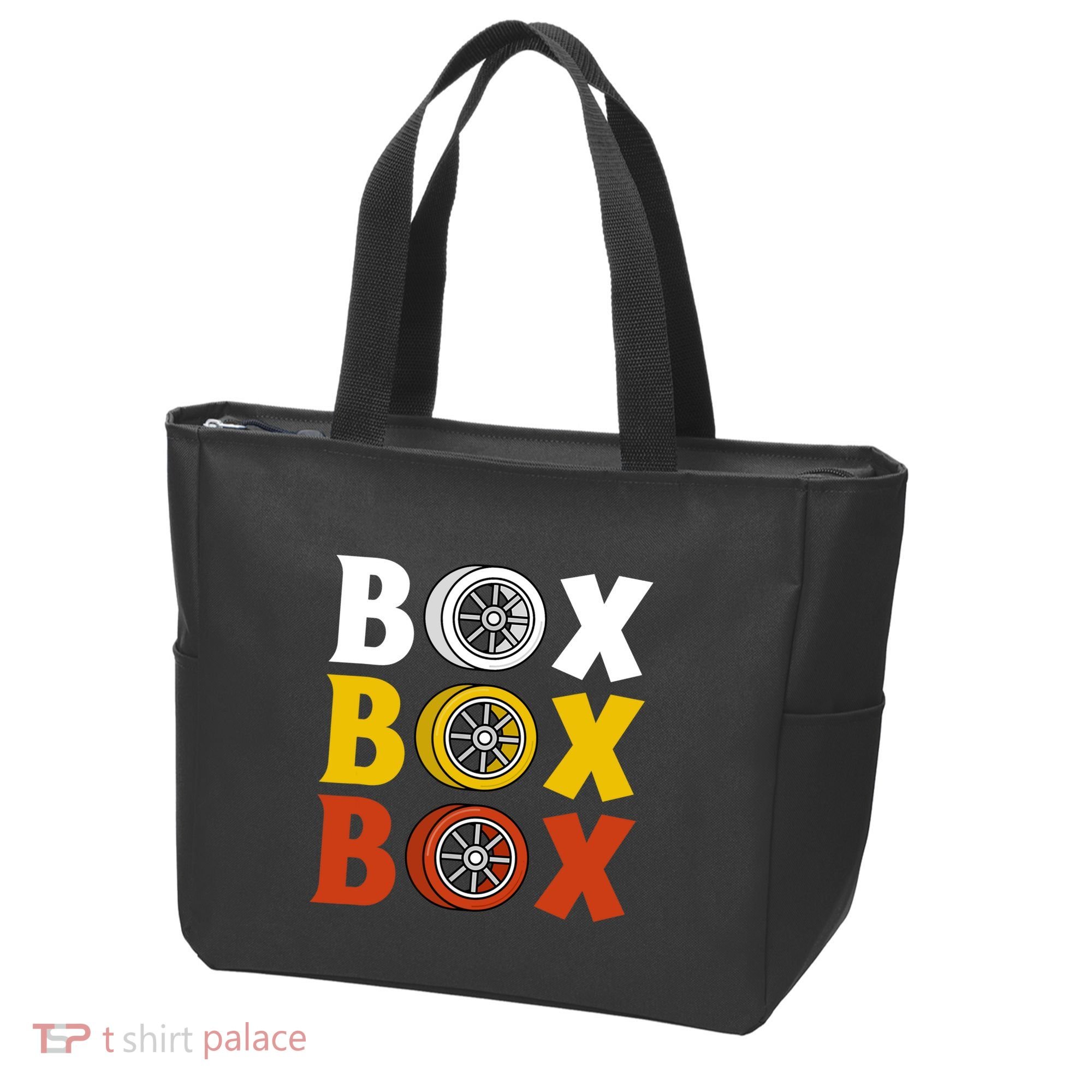 Box Box Box Formula Racing Radio Pit Box Box Box Tote Bag