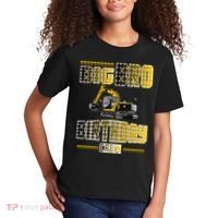Big Bro Brother Birthday Crew Party Excavator Kids T-Shirt thumb 2