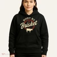 Body By Brisket Pitmaster BBQ Lover Smoker Grilling Hoodie thumb 5