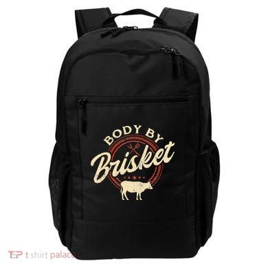 Body By Brisket Pitmaster BBQ Lover Smoker Grilling Backpack